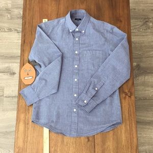 J Crew Chambray slim fit shirt